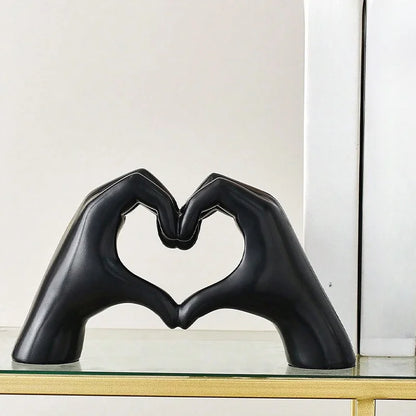 Heart Shape Gesture Decor