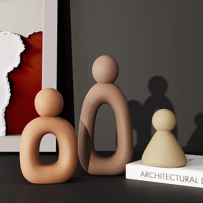 Minimalism Family Statue