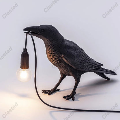 LED Crow Lamp