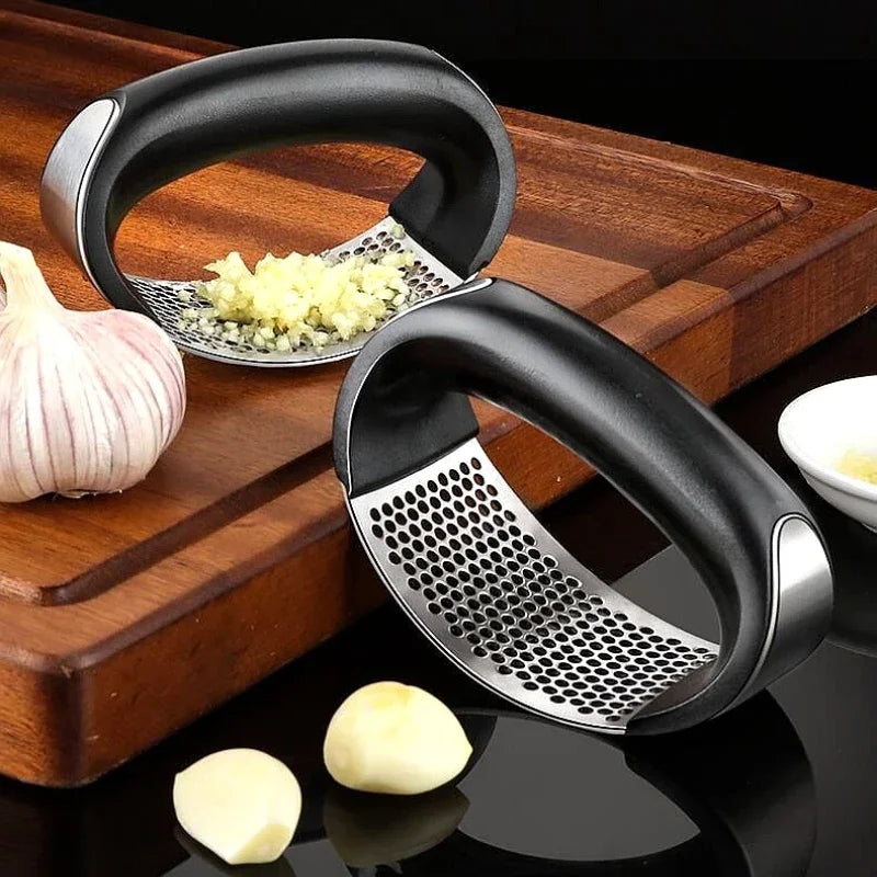 Stainless Steel Garlic Crusher