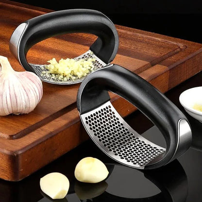 Stainless Steel Garlic Crusher