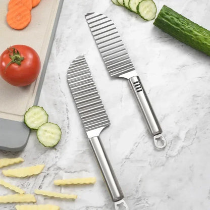 Stainless Steel Potato Fries Knife