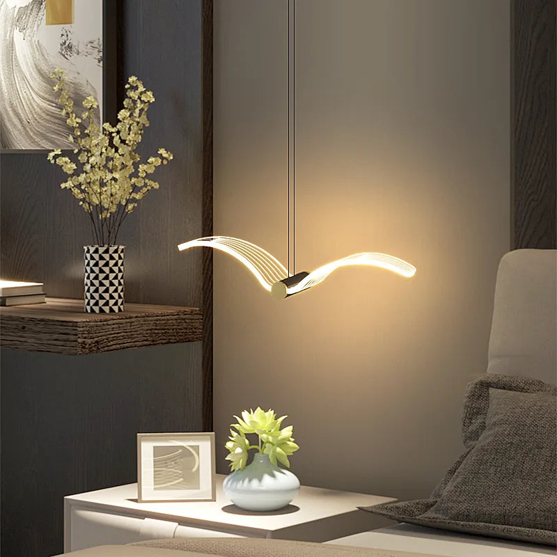 LED Seagull Lamp