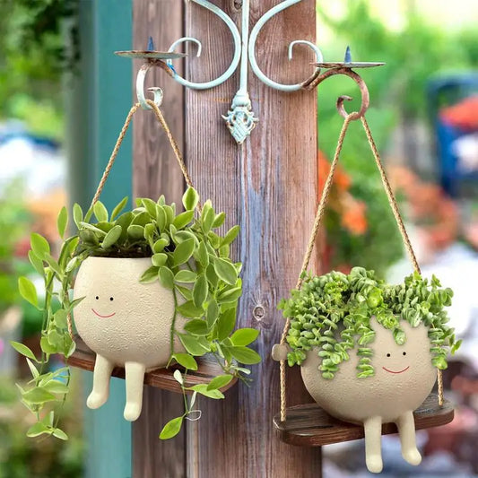 Smiley Face Planter Pot