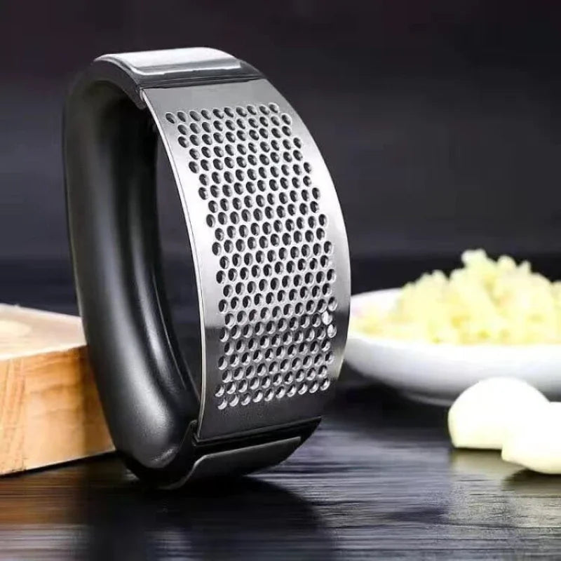 Stainless Steel Garlic Crusher