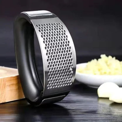 Stainless Steel Garlic Crusher