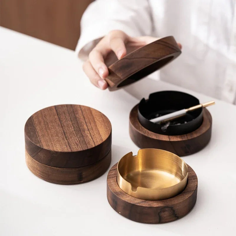 Wooden Ashtray