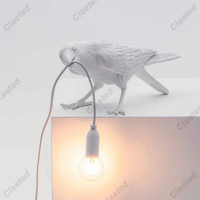 LED Crow Lamp